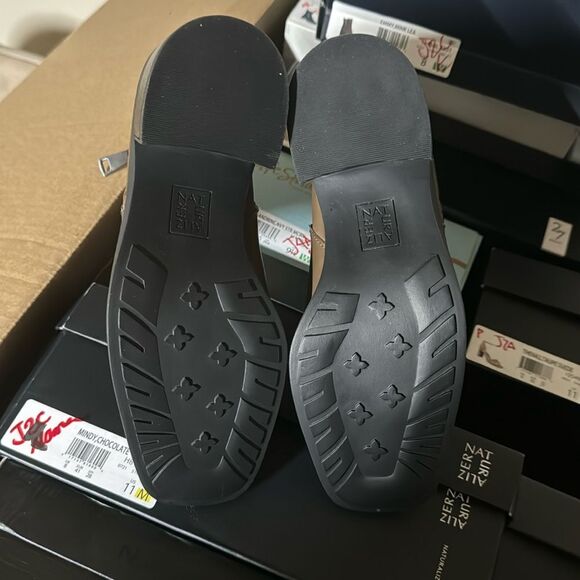 Naturalizer Emmy Block Heel Bootie in Mink Leather - Picture 3 of 7